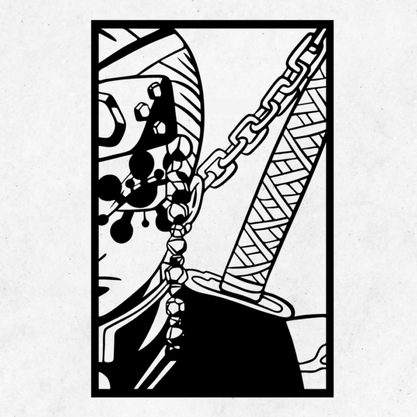 Cuadro Decorativo Tengen Uzui - Kimetsu No Yaiba