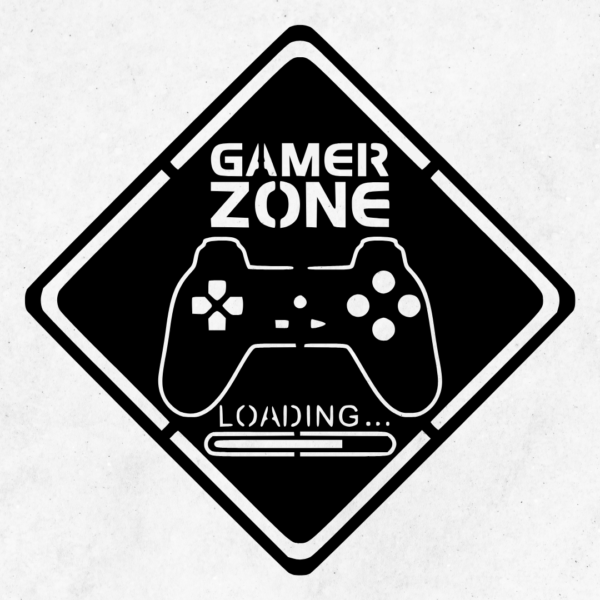 Cuadro Decorativo Zona Gamer