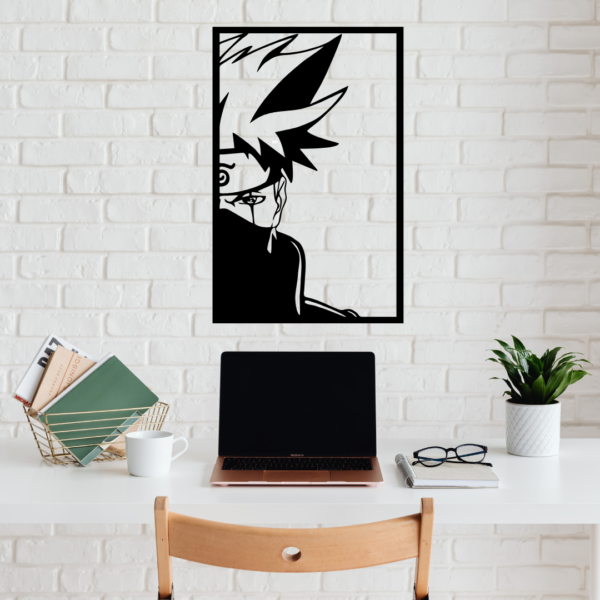 Cuadro Decorativo Kakashi - Naruto
