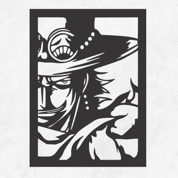 Cuadro Decorativo Portgas D. Ace - One Piece
