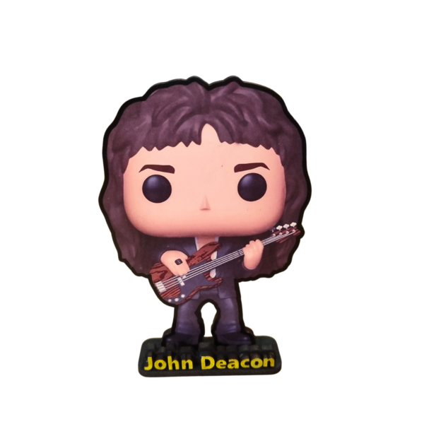 Set de 4 Tótems de Queen – Freddy, Roger, Brian y John (Estilo Funko Plano)
